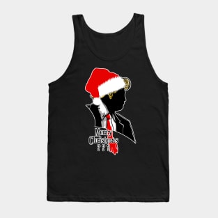 Anti Trump Caricature - Merry Christmas 1 Tank Top